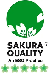 Sakura Quality An ESG Practice（サクラクオリティグリーン）ロゴ