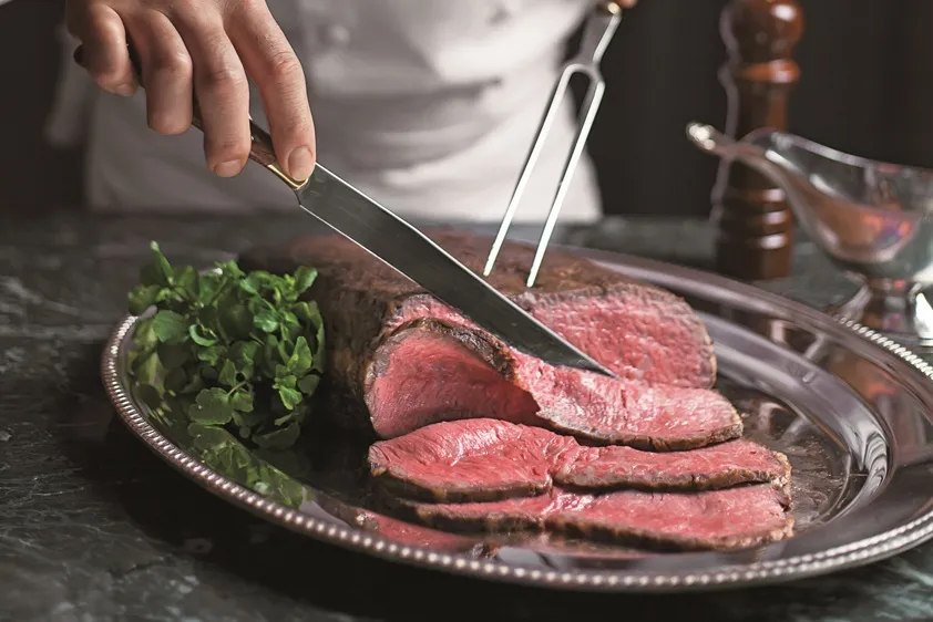 帝国ホテル伝統のローストビーフ